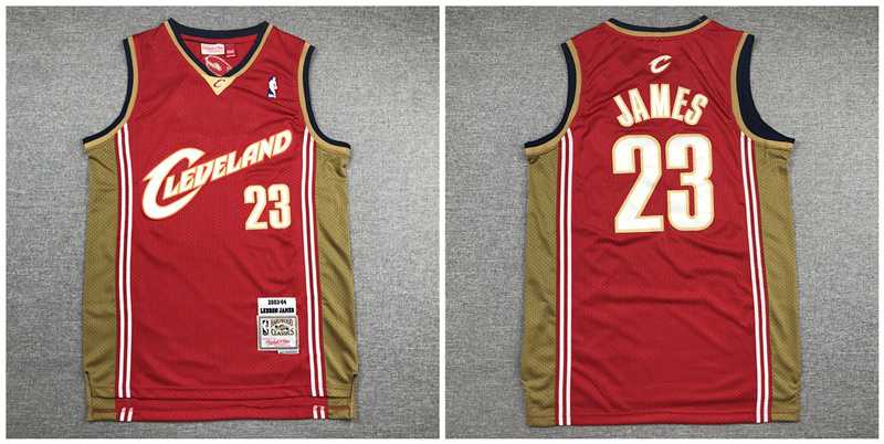Cavaliers 23 Lebron James Red 2003 04 Hardwood Classics Jersey,We sell and wholesale Cavaliers 23 Lebron James Red 2003 04 Hardwood Classics Jersey on line form chian!